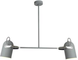 Candellux Gray 32-66510, E27, 2 x 40 W, sidabro/pilka sp.