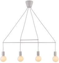 Candellux Alto 34-70906, E27, 4 x 40 W, baltas