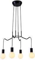 Candellux Basso 34-71019, E27, 4 x 40 W, juodas