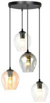 Emibig Istar Premium 4 682/4PREM, E27, 4 x 15 W, skaidri sp./geltona sp./grafito sp.