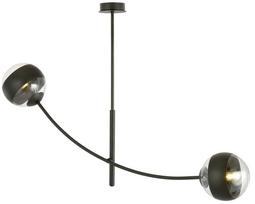 Emibig Hunter 2 1101/2, E14, 2 x 10 W, skaidri sp./juoda sp.