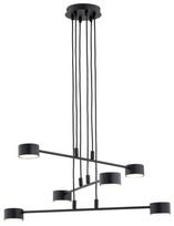 Emibig Modus 6 1339/6, G53, 6 x 10 W, juodas