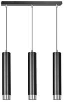 Emibig Kibo 3 643/3, GU10, 3 x 8 W, juoda sp./chromo sp.