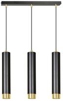 Emibig Kibo 3 644/3, GU10, 3 x 8 W, aukso/juoda