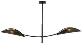 Emibig Lotus 2 1106/2, E14, 2 x 10 W, aukso/juoda