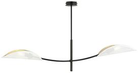 Emibig Lotus 2 1107/2, E14, 2 x 10 W, aukso/balta