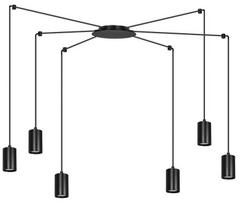 Emibig Traker 524/6, GU10, 6 x 10 W, juodas