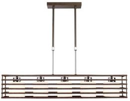 CristalRecord Cell 99-003-05-115, E27, 5 x 60 W, ruda/balta