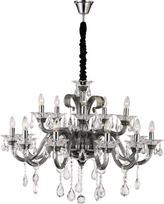 Eurofirany L / GLITTER / 03 RD95X70-134CM, E14, 15 x 40 W, sidabro sp.