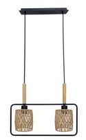 Candellux Lighting Crown, E27, 2 x 40 W, ruda sp.