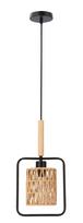 Candellux Lighting Crown, E27, 1 x 40 W, ruda sp./juoda sp.
