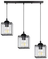 Candellux Lighting Glassia, E27, 3 x 40 W, skaidrus