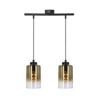 Candellux Lighting Aspra, E27, 2 x 60 W, gintaro spalvos