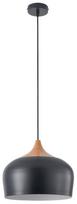 CristalRecord Zora, E27, 1 x 60 W, ruda sp./juoda sp.