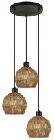 CristalRecord Krabi Cluster, E27, 3 x 60 W, ruda