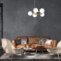 Domoletti Konya KONYA MLP5577, E14, 5 x 40 W, auksinis