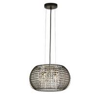 Searchlight Cage, G9, 4 x 33 W, skaidri sp./juoda sp.
