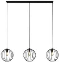 Searchlight 3LT Wire Frame 700831, E27, 3 x 10 W, juodas