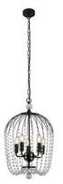 Searchlight Shower 30216-5BK, E14, 5 x 60 W, juodas