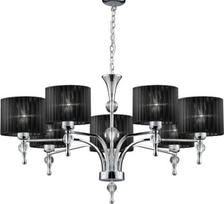Azzardo Impress 7 AZ0500, E27, 7 x 60 W, juodas