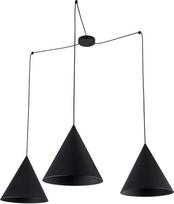 TK Lighting Cono 6629, E27, 3 x 15 W, juodas