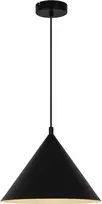 Domoletti Triangle P23022F, E27, 1 x 40 W, juodas