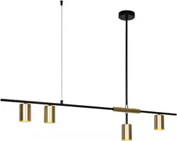 Domoletti Aja P21050D-4, GU10, 4 x 5 W, auksinis