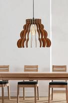 Opviq Chandelier Cloudy, E27, ruda