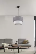 Opviq Chandelier Coral, E27, pilka/balta