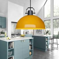 Opviq Chandelier AYD-3584, E27, 1 x 15 W, geltona