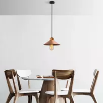 Opviq Chandelier GMN-00003, E27, varinis/rudas