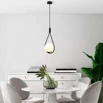 Opviq Chandelier GMN-00008, E27, juodas