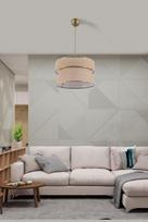 Opviq Chandelier Coral Conic, E27, smėlio ruda
