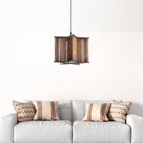 Opviq Chandelier Star Cage, E27, ruda