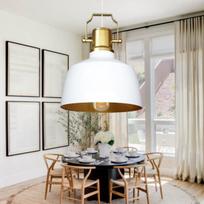 Opviq Chandelier AYD-3656, baltas