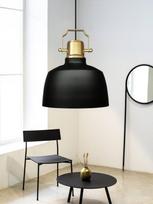 Opviq Chandelier AYD-3724, E27, 1 x 15 W, juodas