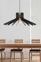 Opviq Chandelier Boomerang, E27, juodas