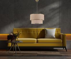 Opviq Chandelier Coral Wicker, E27, smėlio spalvos