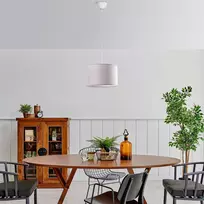 Opviq Chandelier Pie, E27, pilka
