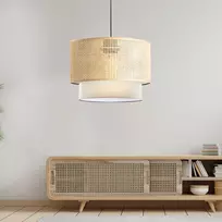 Opviq Chandelier AYD-3701, E27, smėlio spalvos