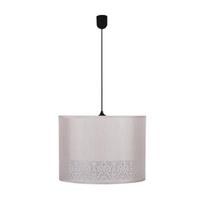 Candellux Lighting Arabesca, E27, 1 x 60 W, juodas/kreminis