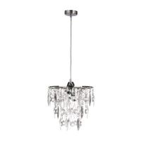 Candellux Lighting Armo, E27, 1 x 60 W, skaidrus/chromas