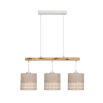 Candellux Lighting Izotto, E27, 3 x 60 W, smėlio spalvos