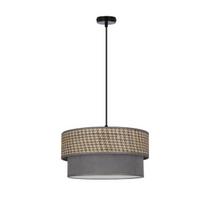 Candellux Karrara, E27, 1 x 60 W, pilka/smėlio spalvos
