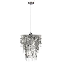 Candellux Lighting Rina, E27, 1 x 60 W, skaidri sp./chromo sp.