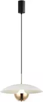 9w led sviestuvai - Viokef Valia, LED, 3000 °K, 1 x 9 W, aukso/balta - 1 nuotrauka