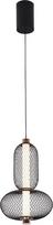 Viokef Margot, LED, 3000 °K, 1 x 9 W, juodos/aukso sp.