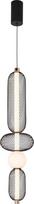 Viokef Margot, LED, 3000 °K, 1 x 19 W, aukso sp./juoda sp.