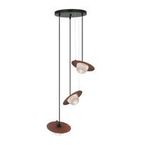 Viokef Carmen, G9, 3 x 25 W, ruda sp./juoda sp.