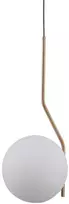 Italux Carimi PND-3300-1-HBR, E27, žalvaris